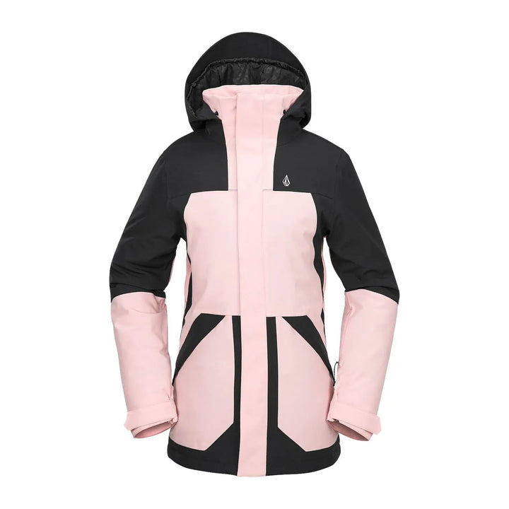 Volcom Womens Shelter 3D Stretch Jacket Coral Haze S 