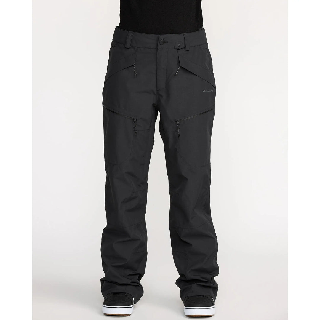 Volcom Womens Stone Mica 20K Pants Black S 