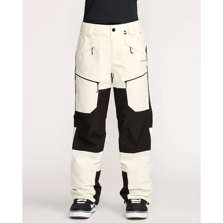 Volcom Womens Stone Mica 20K Pants Bone S 