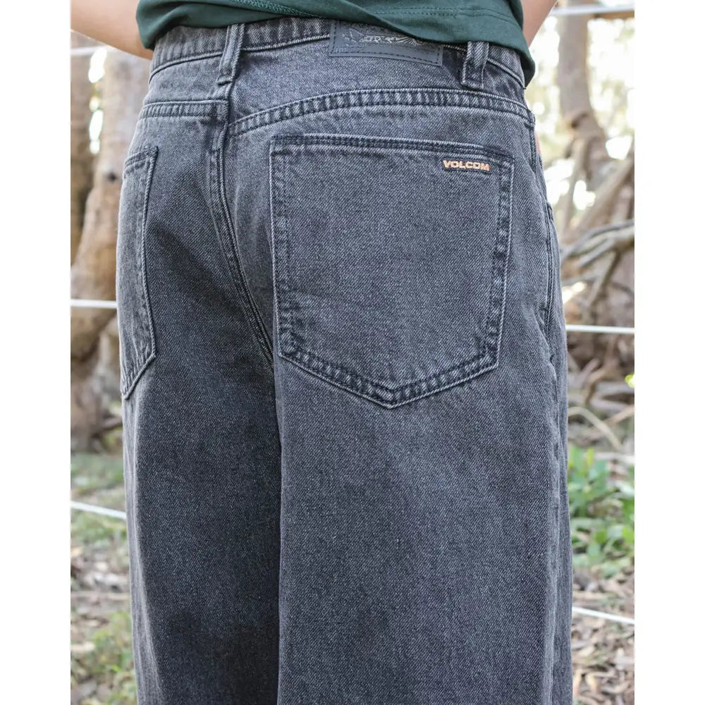 Volcom Youth Billow Denim II Jeans - Washed Slate