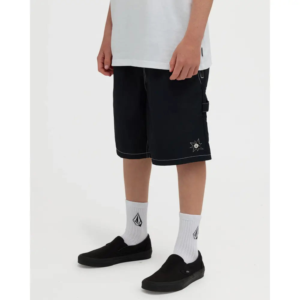 Volcom Youth Disturb Elastic Shorts