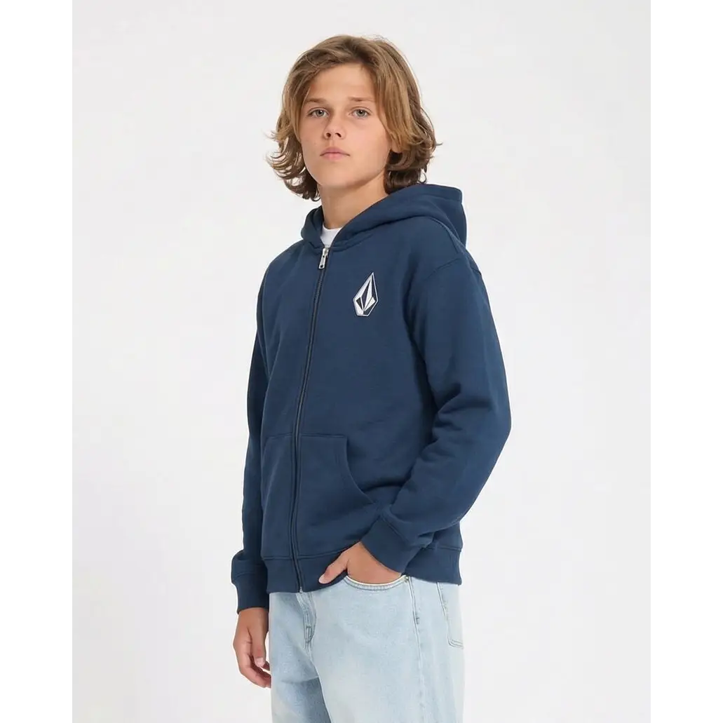 Volcom Youth Iconic Stone Gid Zip Hoodie