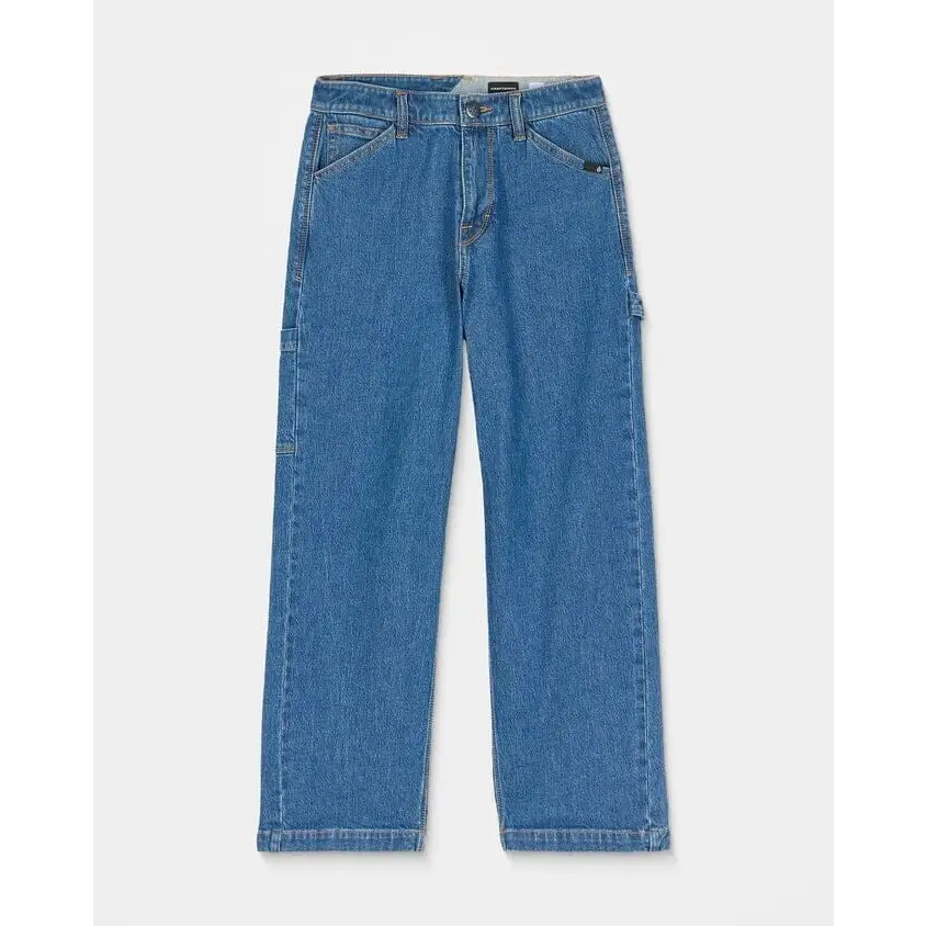 Volcom Youth Kraftsman Denim Jeans - Bold Blue 