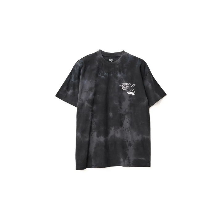 X-Girl Burning X Logo Relaxed T-Shirt 