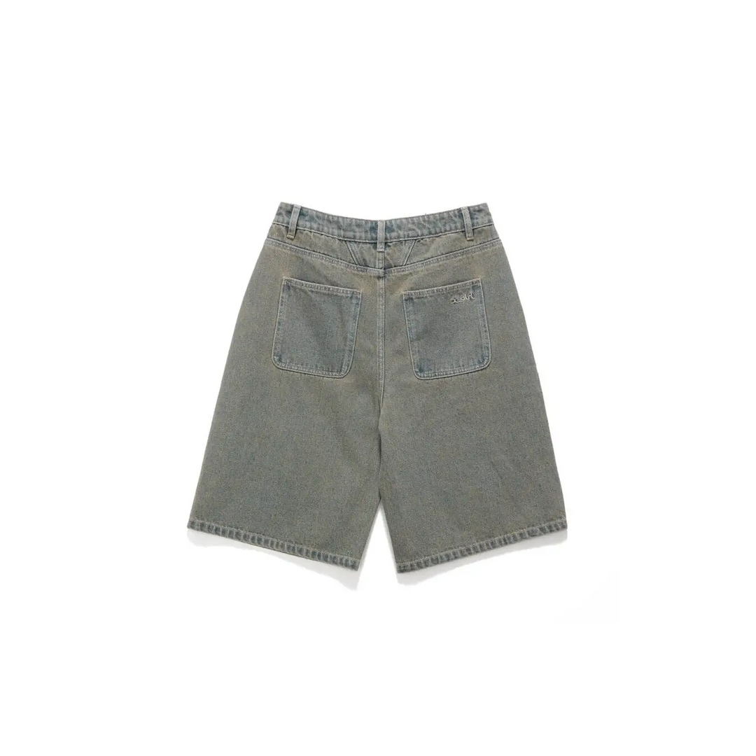 X-Girl Gordon Spray Baggy Shorts 