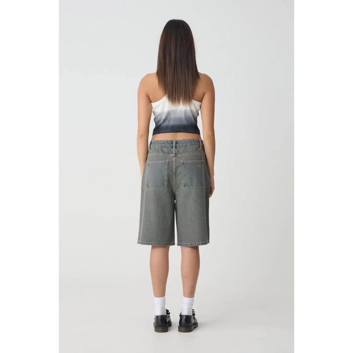 X-Girl Gordon Spray Baggy Shorts 