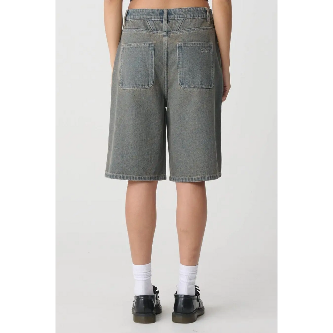 X-Girl Gordon Spray Baggy Shorts 