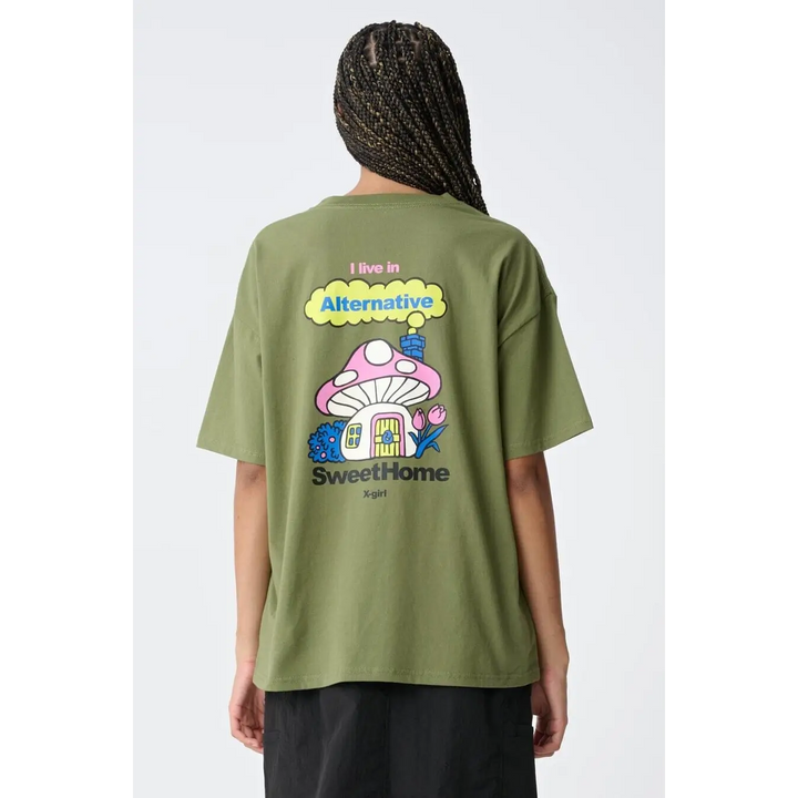 X-Girl Mushroom OS T-Shirt 