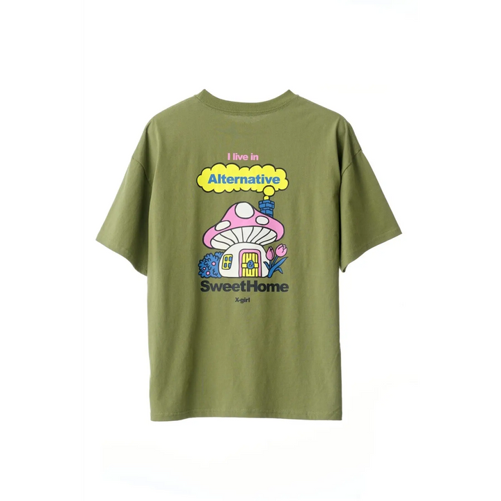 X-Girl Mushroom OS T-Shirt 