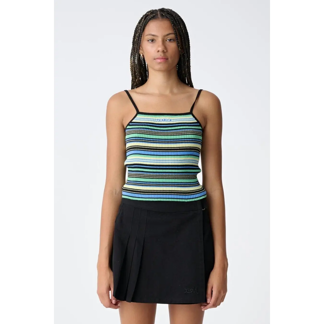 X-Girl New Girl Rib Singlet 