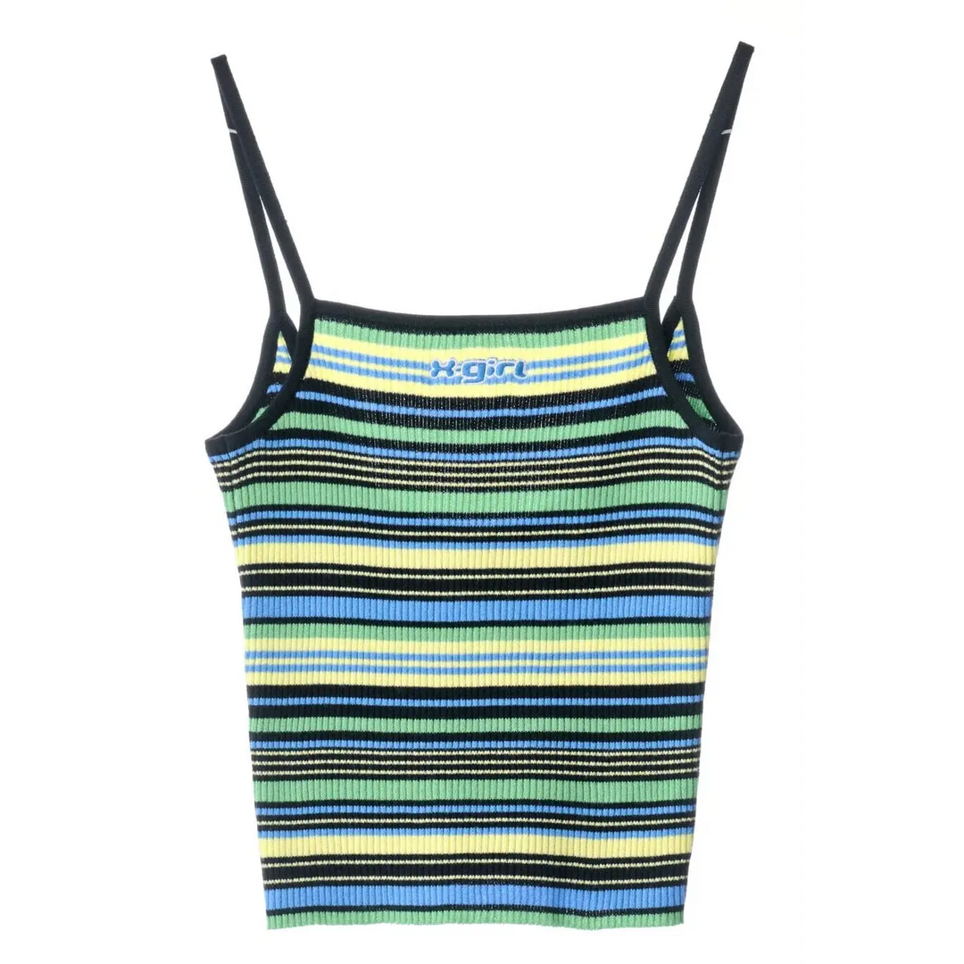 X-Girl New Girl Rib Singlet 