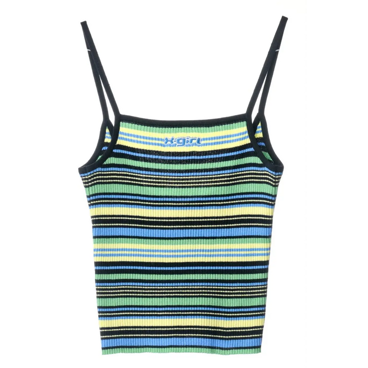X-Girl New Girl Rib Singlet 