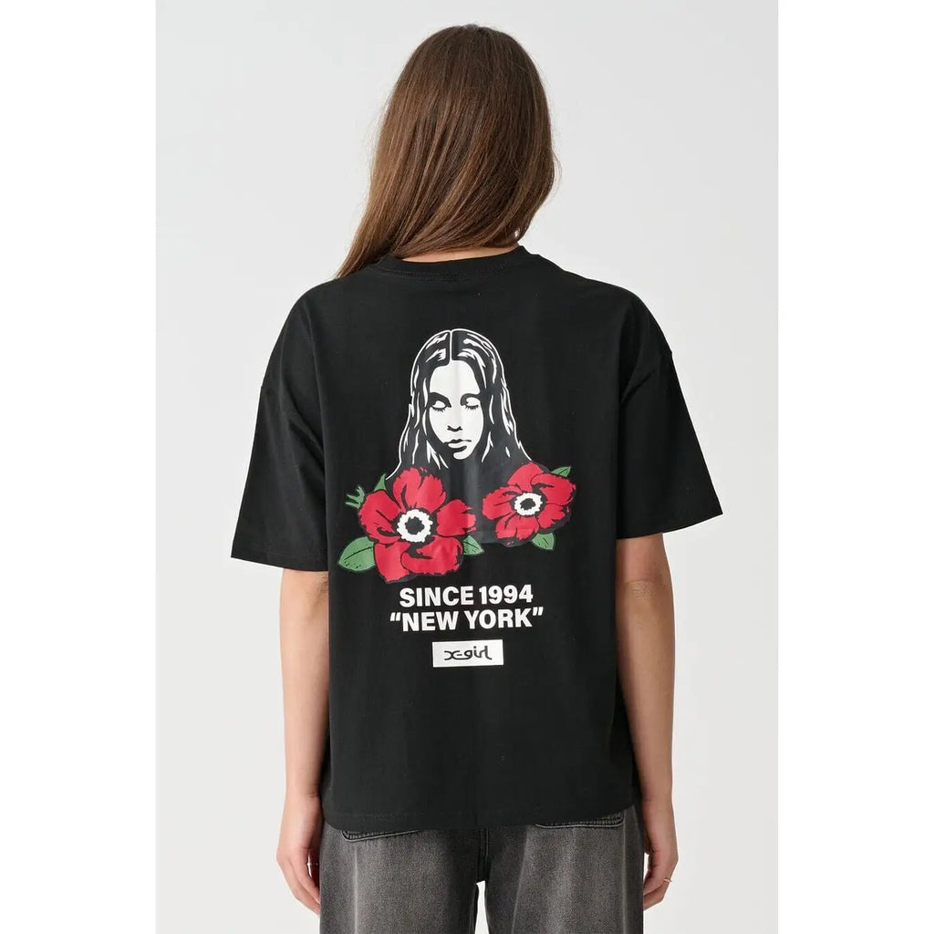 X-Girl NYC Mills OS T-Shirt – BaseNZ