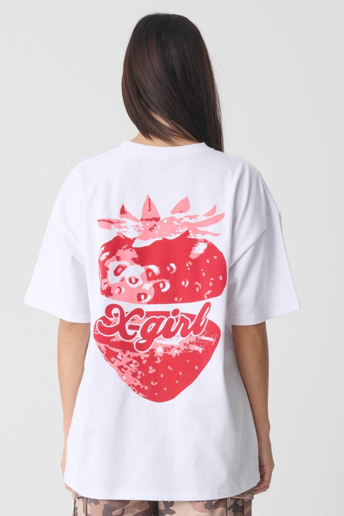 X-Girl STrawberry Relaxed T-Shirt 