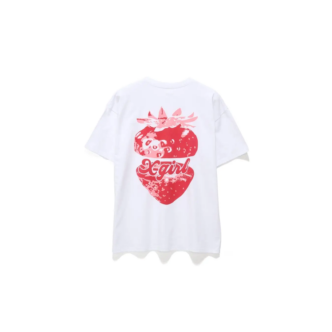 X-Girl STrawberry Relaxed T-Shirt 