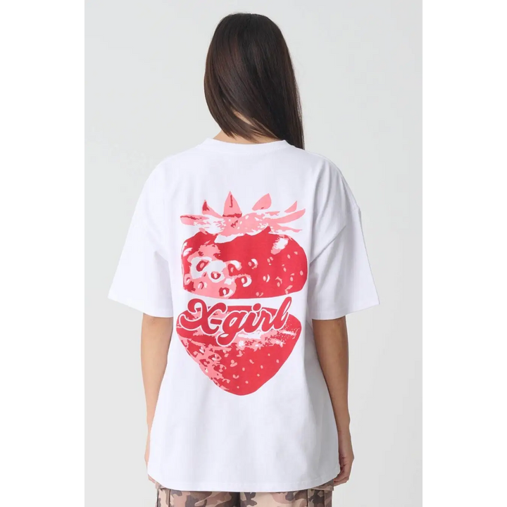 X-Girl STrawberry Relaxed T-Shirt 
