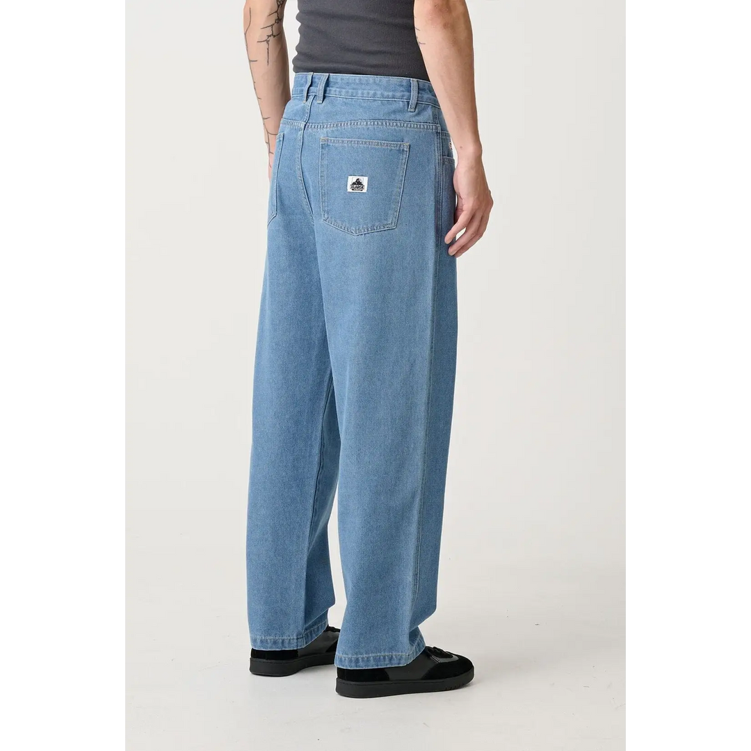 X-Large 91 Bull Denim Pants Mid Blue 28 