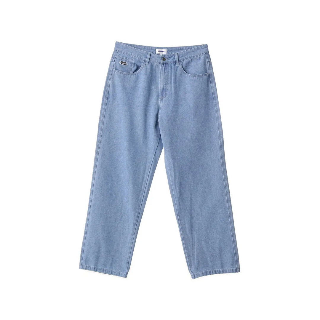 X-Large 91 Bull Denim Pants - Mid Blue 