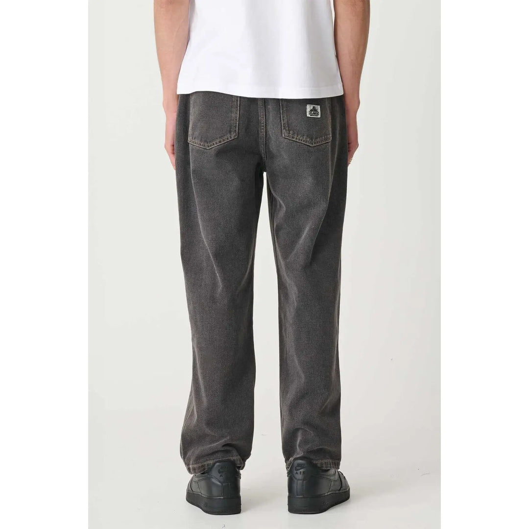 X-Large 91 Bull Denim Pants - Washed Black 