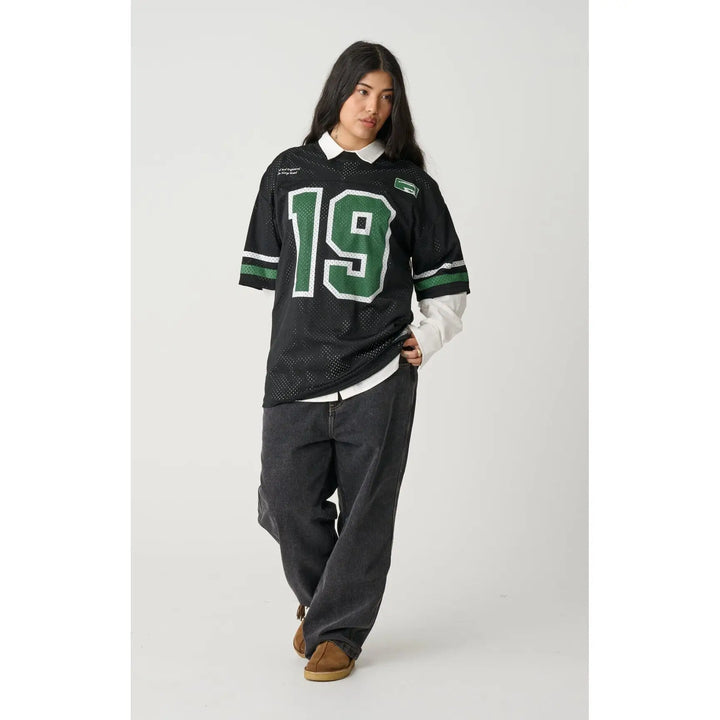 X-Large 91 Bull Denim Pants - Washed Black 