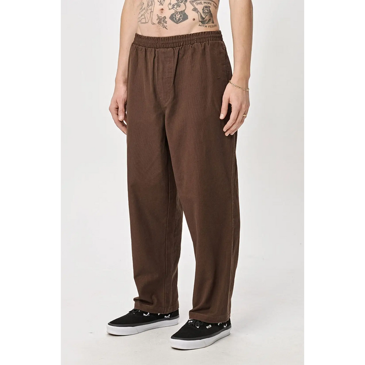 X-Large 91 Pants Brown 34 