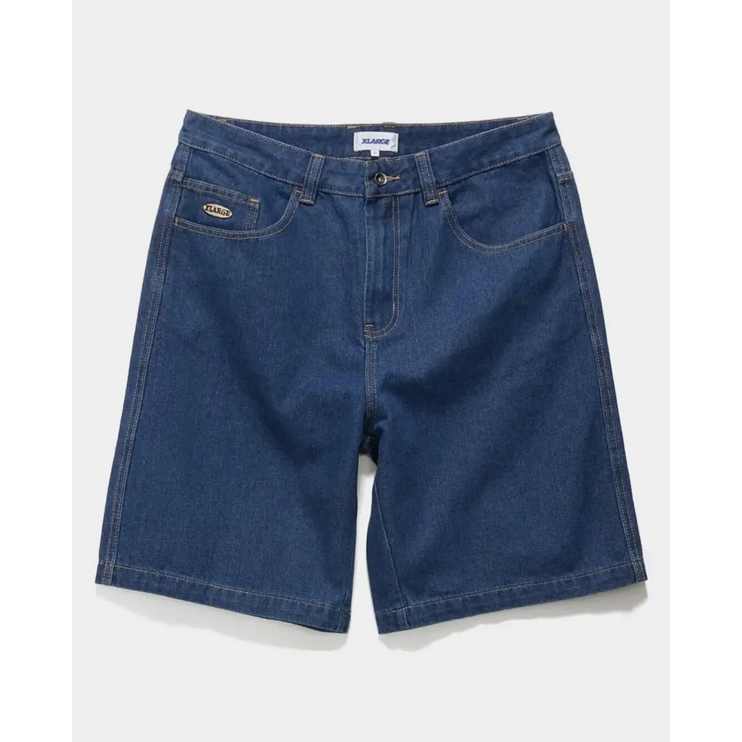 X-Large Bull Denim 91 Shorts - Blue Denim 