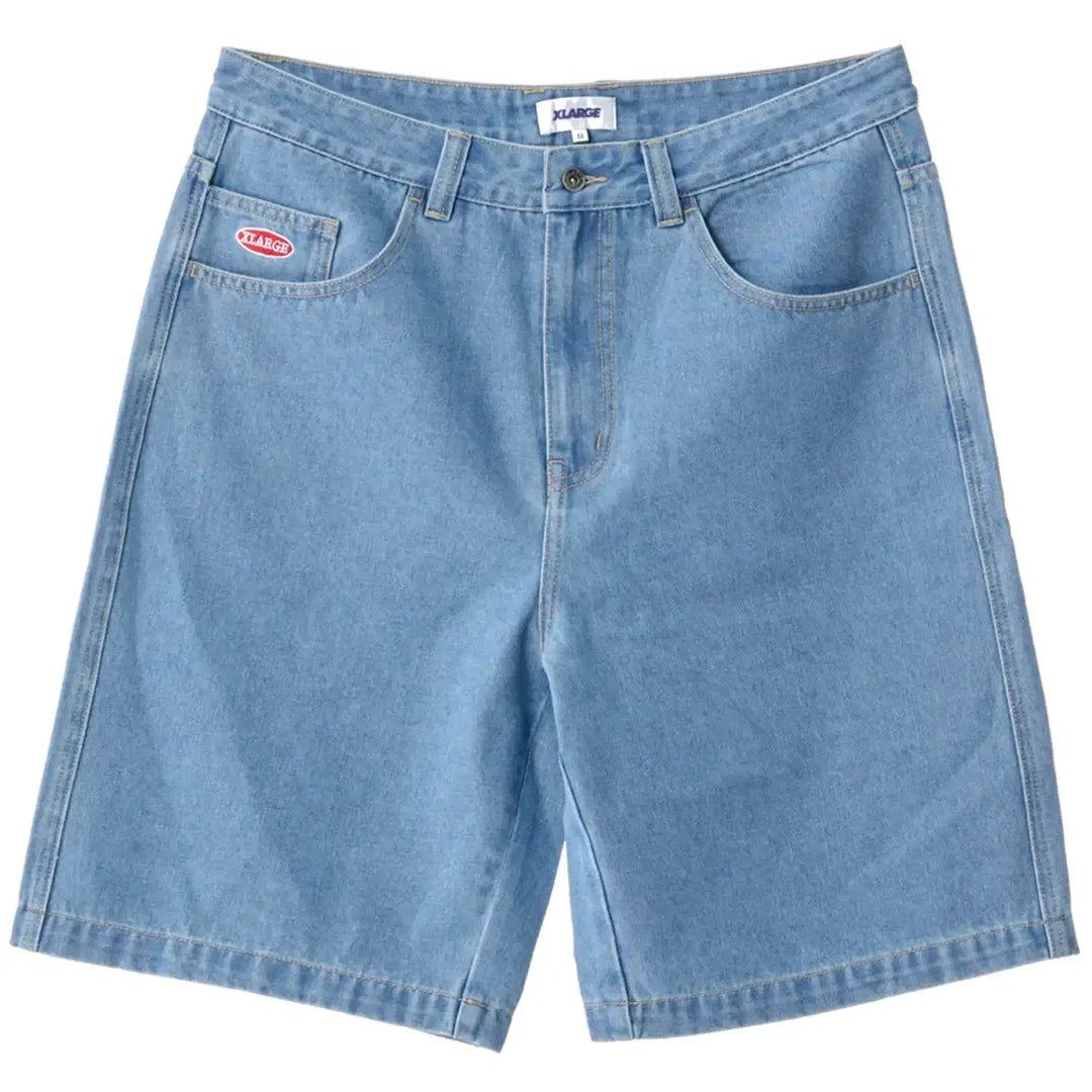 X-Large Bull Denim 91 Shorts - Mid Blue / 26