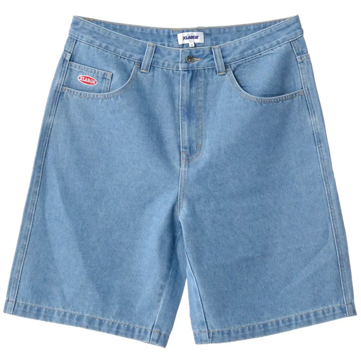 X-Large Bull Denim 91 Shorts - Mid Blue / 26