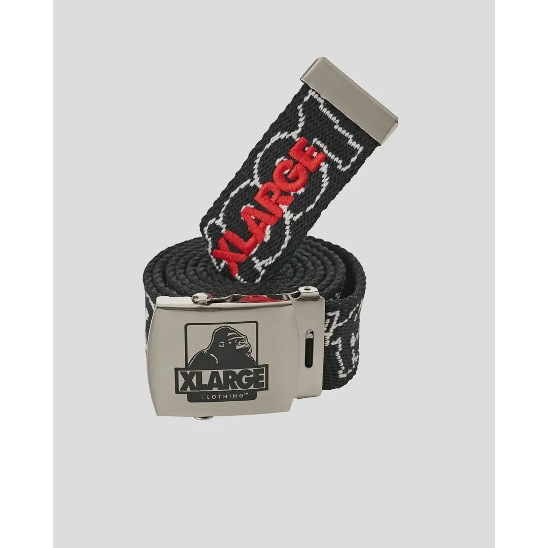 X-Large Jacquard Belt - Black / White
