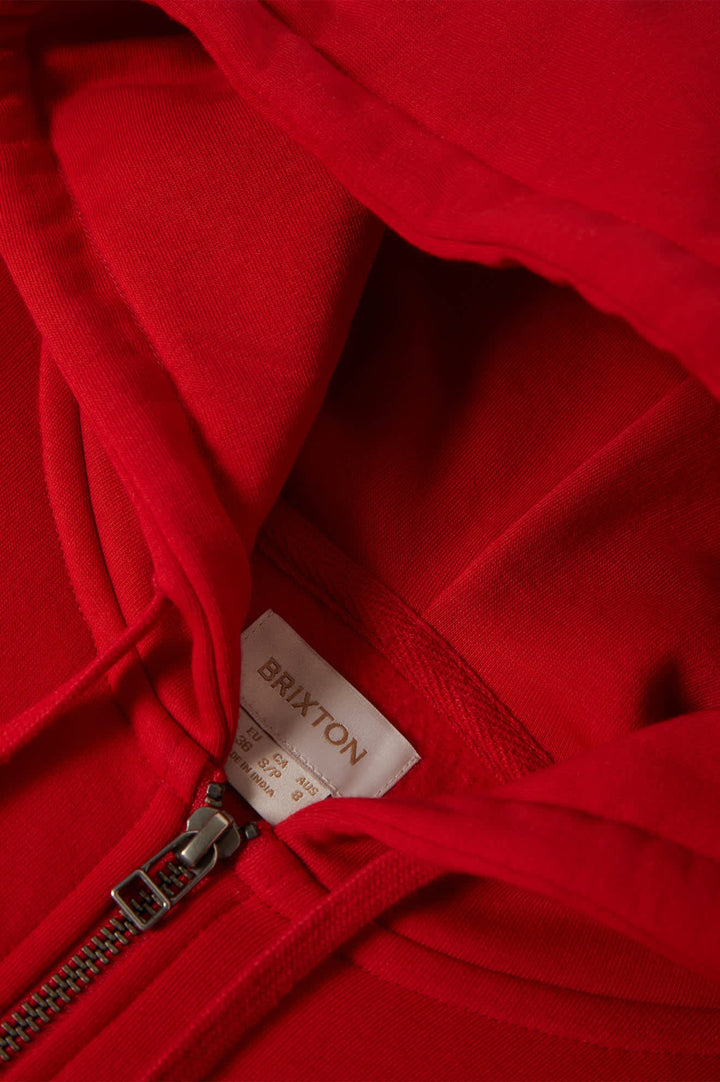 Brixton Trophy Cropped Zip Hood