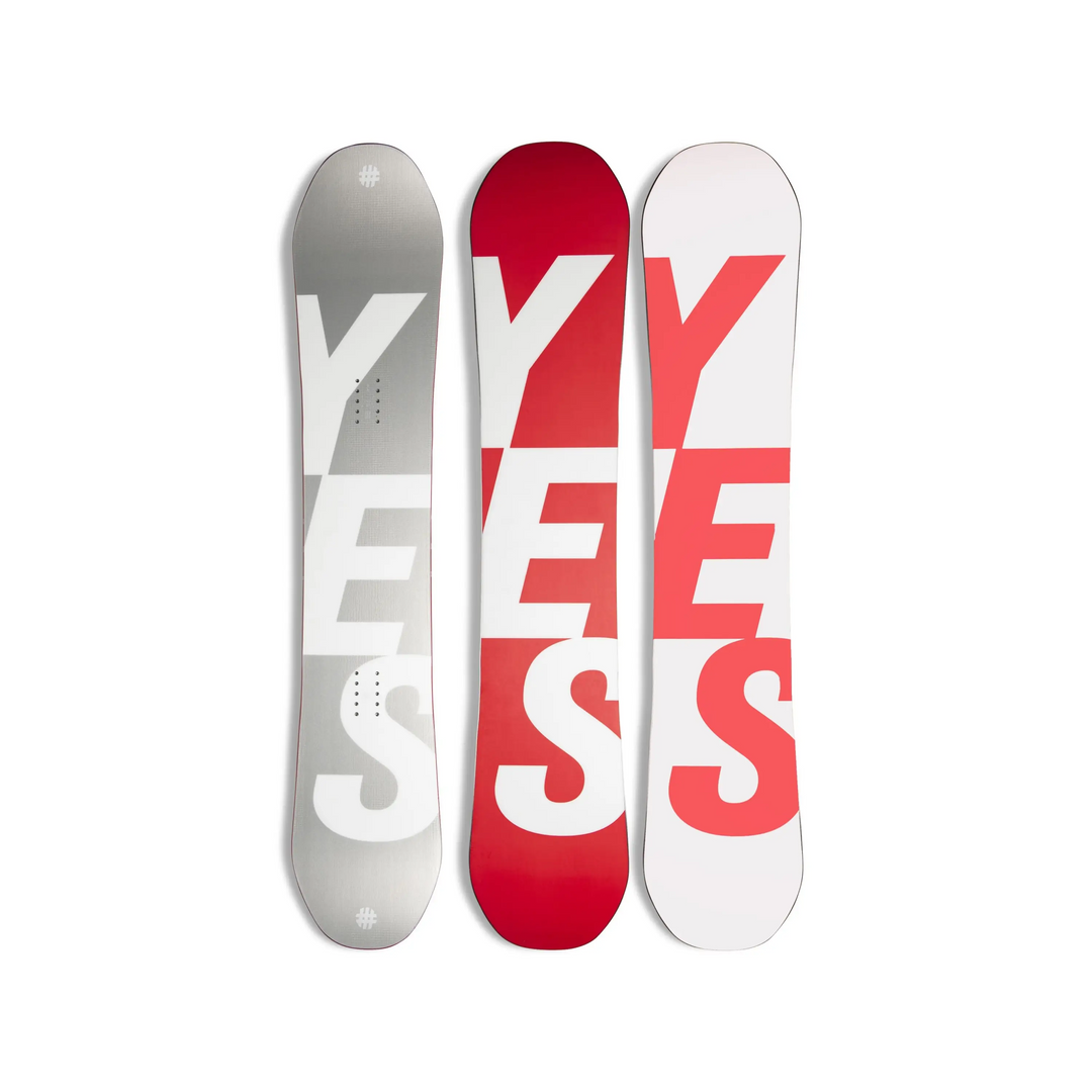 yes basic snowboard wide Yes. 2023 empowering you to showcase your skills both forward and in reverse YES Women's Basic Snowboard 2026
