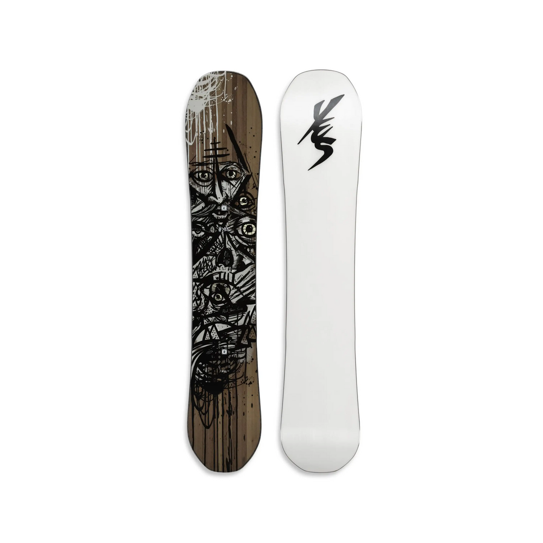 snowboards yes YES. Pick Your Line Snowboard 2025 – BaseNZ