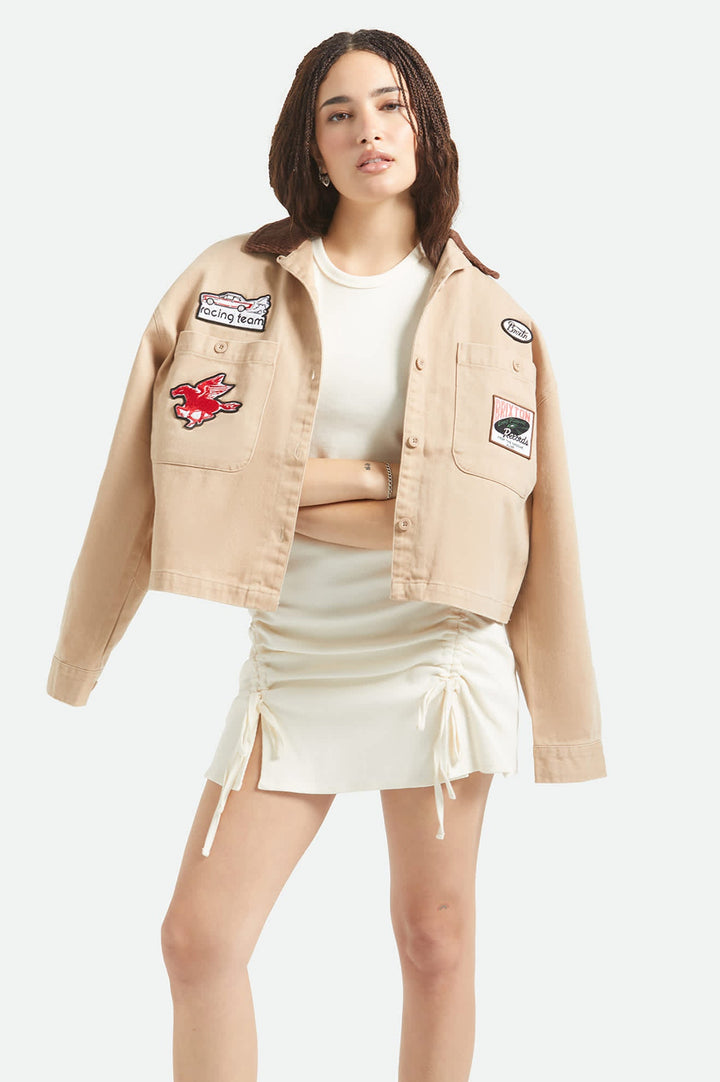 Brixton Utopia Patchwork Overshirt