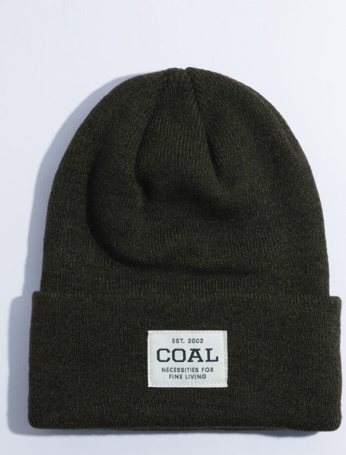 Coal The Uniform Beanie Olive Black Marl 