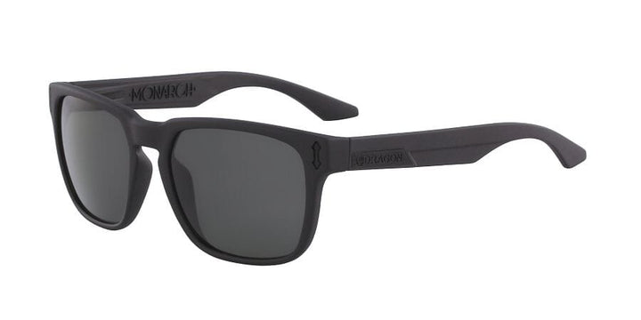 Dragon Monarch Sunglasses Matte Black / Smoke 