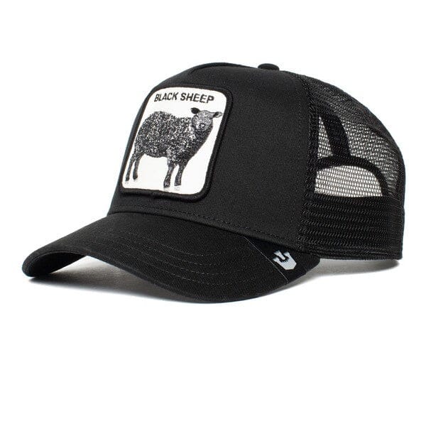 Goorin Bros The Black Sheep Trucker Cap Black 