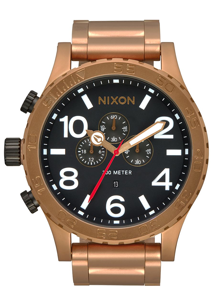 Nixon 51-30 Chrono Watch Bronze / Black 