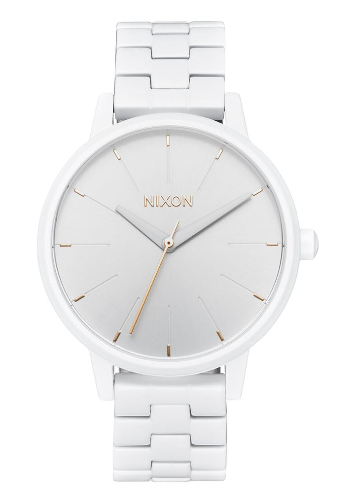 Nixon Kensington Watch All White / Light Gold 