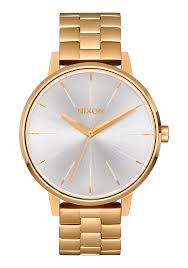 NIXON KENSINGTON WATCH Gold White 