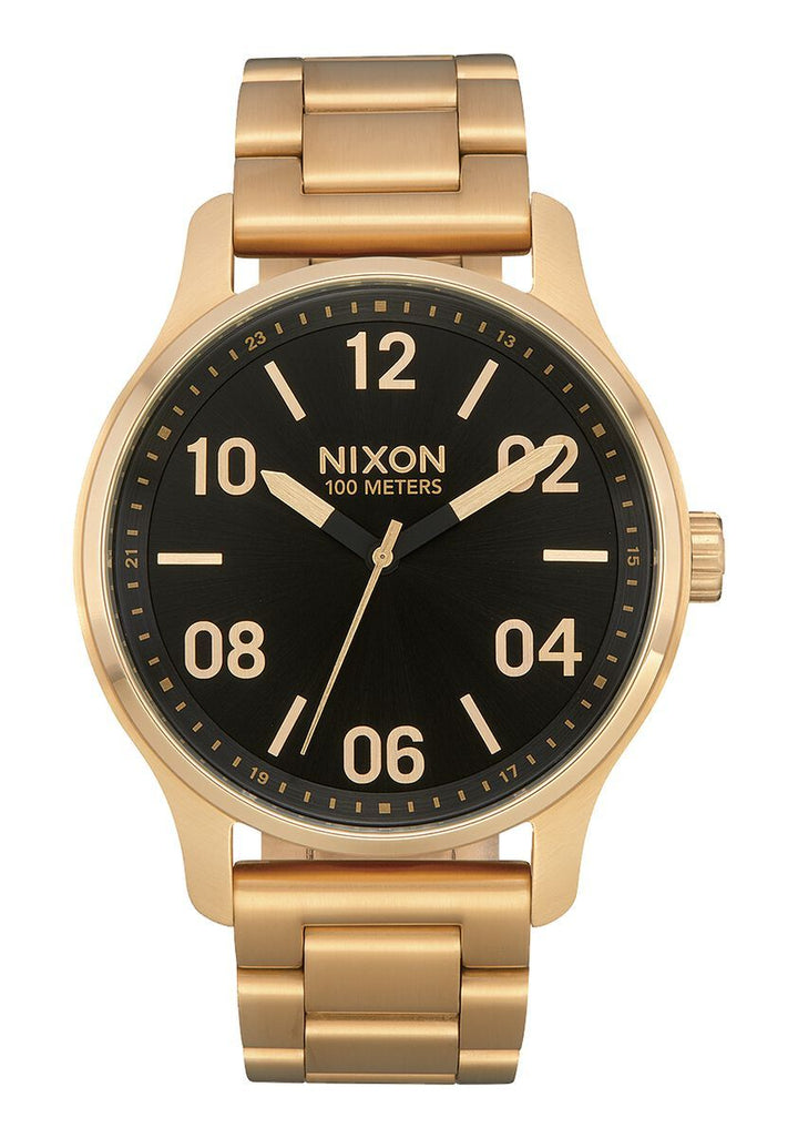 NIXON PATROL WATCH Gold Black 
