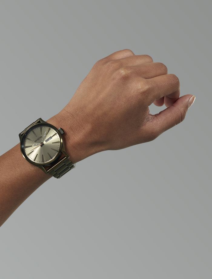 Nixon Sentry Stainless Steel Watch 
