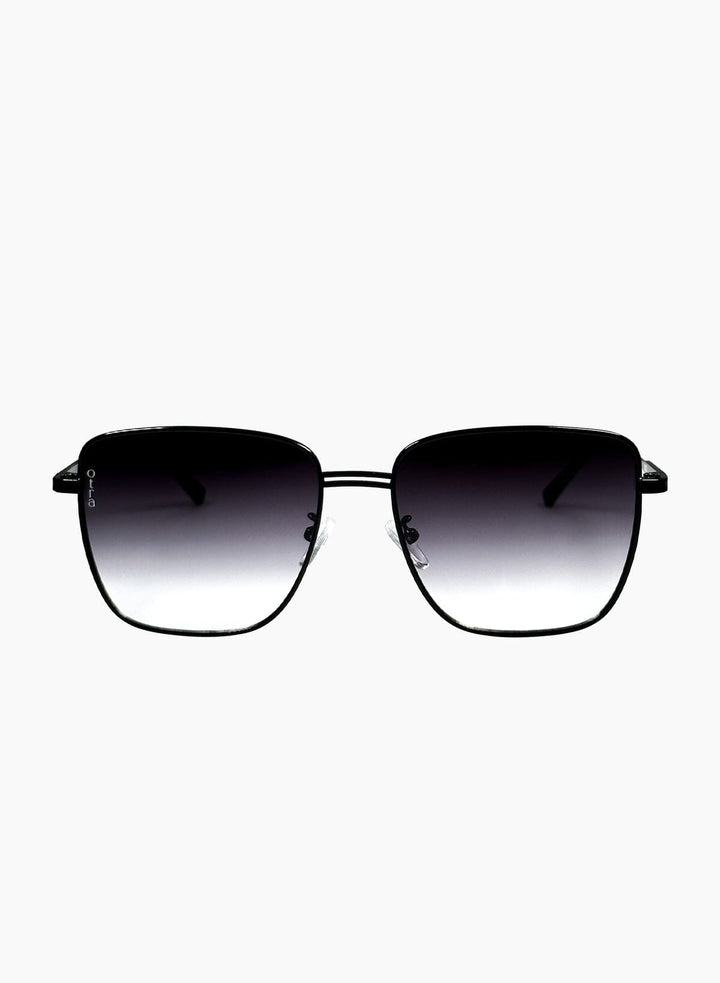 Otra Rita Sunglasses Black / Smoke Fade 
