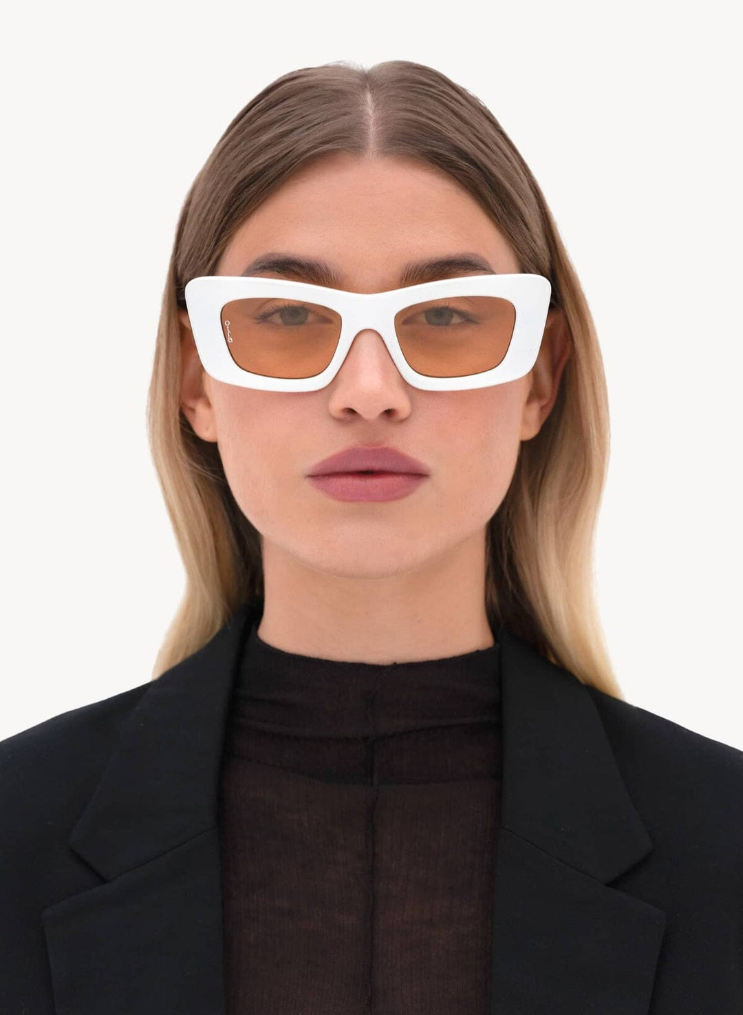 Otra Zoe Sunglasses Cream / Light Brown 