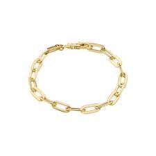 Pilgrim Kindness Recycled Cable Chain Bracelet Gold Plated 