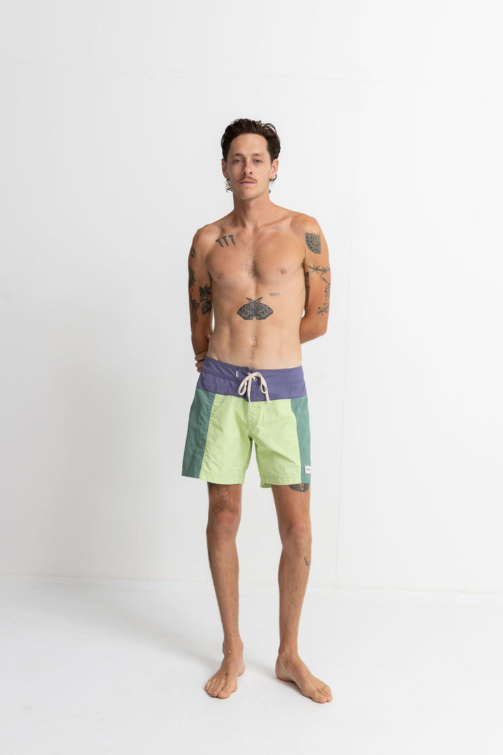 Rhythm Heritage Block Trunk Boardshorts 
