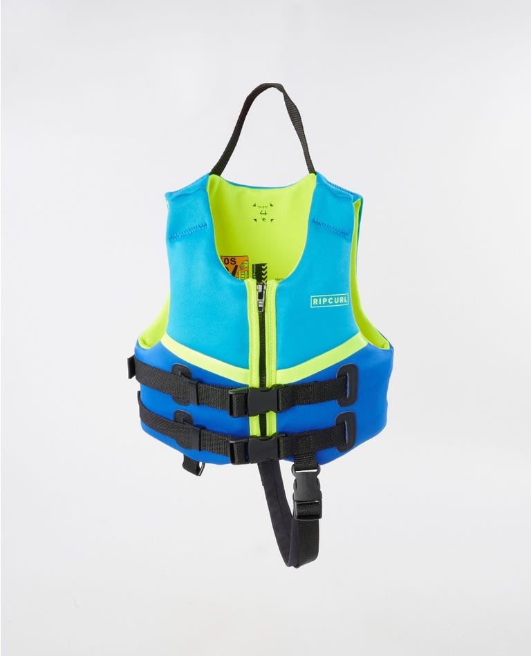 Rip Curl Jnr Omega Buoy Vest Blue 4 