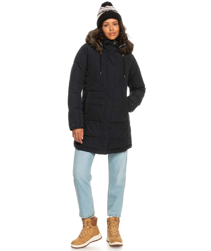 Roxy Ellie Longline Hooded Jacket 