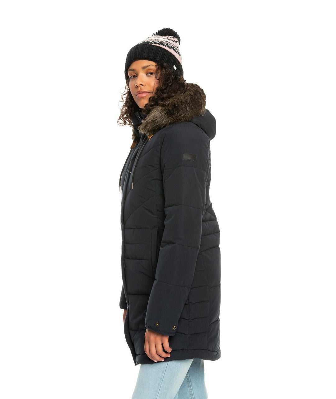 Roxy Ellie Longline Hooded Jacket 