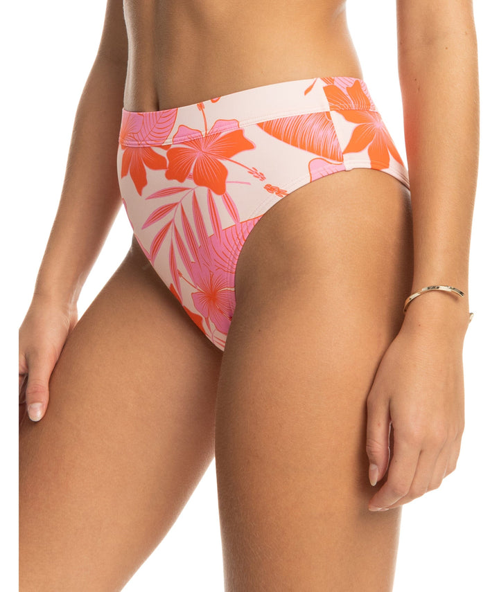 Roxy Printed Beach Classics DCup Mid Waist Bikini 