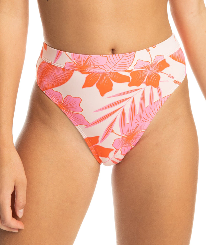 Roxy Printed Beach Classics DCup Mid Waist Bikini 